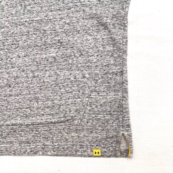 Under Armour Project Rock Men’s Sleeveless Terry Onyx Brahma Hoodie Size Medium - Picture 5 of 5